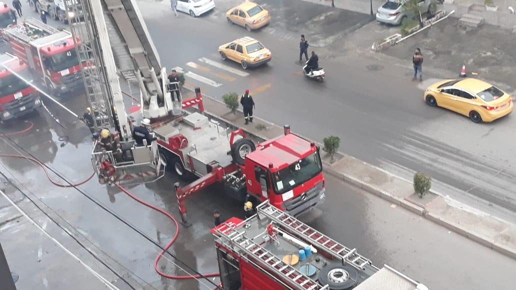 بالصور.. حريق الكرادة منتديات درر العراق